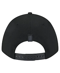 New Era Men's Black Memphis Grizzlies Game Day Flag A-Frame 9FORTY Adjustable Hat