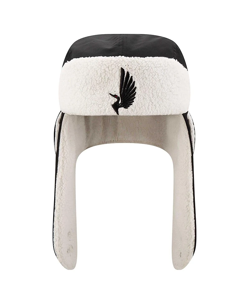 New Era Men's Black Minnesota United Fc Trapper Knit Hat