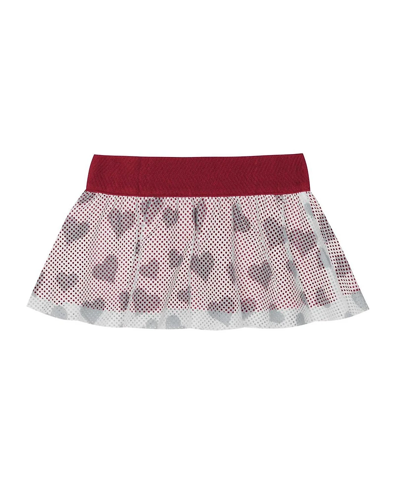 Outerstuff Baby Boys and Girls 2-Piece Alabama Crimson Tide Love My Team Bodysuit Skirt Set