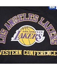 Pro Standard Men's Black Los Angeles Lakers Area Code Shorts