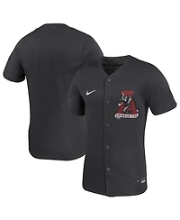 Nike Men's and Women's Anthracite Alabama Crimson Tide Replica Softball Jersey