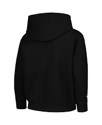Mitchell & Ness Big Boys and Girls Black Vancouver Grizzlies Hardwood Classics Retro Logo Pullover Hoodie