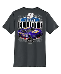 Hendrick Motorsports Team Collection Men's Charcoal Chase Elliott Napa Car T-Shirt