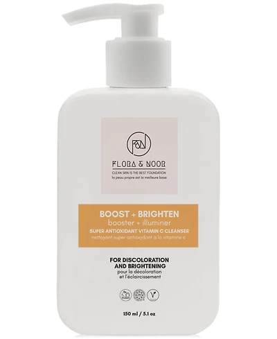 Flora & Noor Boost + Brighten Vitamin C Cleanser