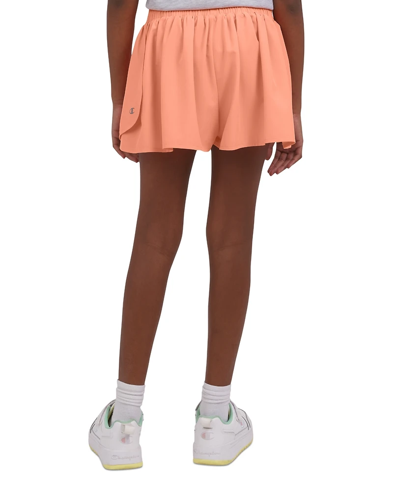 Champion Big Girls Woven Pull-On Shorts