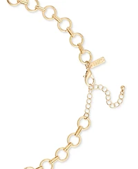 I.n.c. International Concepts Gold-Tone Crystal & Imitation Pearl Sea Life Charm Statement Necklace, 20-1/2" + 3" extender, Exclusively at Macy's