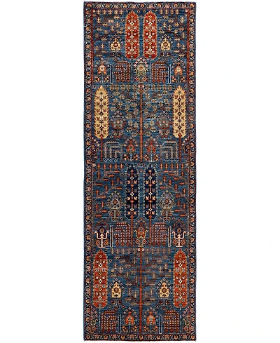 Adorn Hand Woven Rugs Serapi M1945 2'8''x8'1'' Runner Area Rug