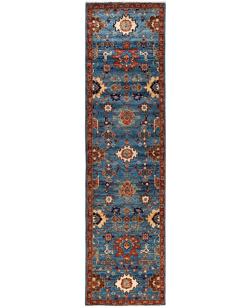 Adorn Hand Woven Rugs Serapi M1945 2'8''x9'11'' Runner Area Rug