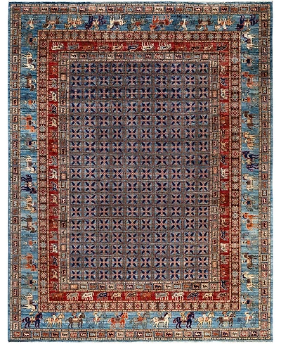 Adorn Hand Woven Rugs Serapi M1945 9'1''x11'8'' Area Rug