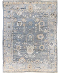 Adorn Hand Woven Rugs Colorful Oushak M1945 9'1''x11'11'' Area Rug