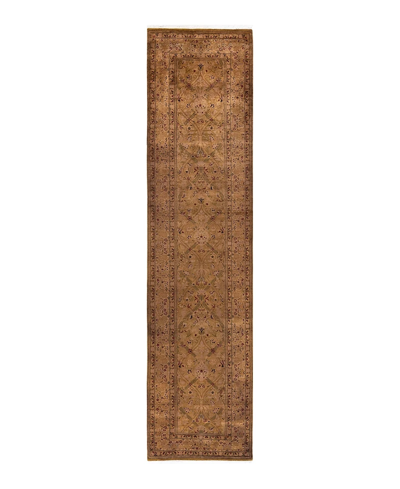 Adorn Hand Woven Rugs Fine Vibrance M1574 3'1''x12'10'' Runner Area Rug
