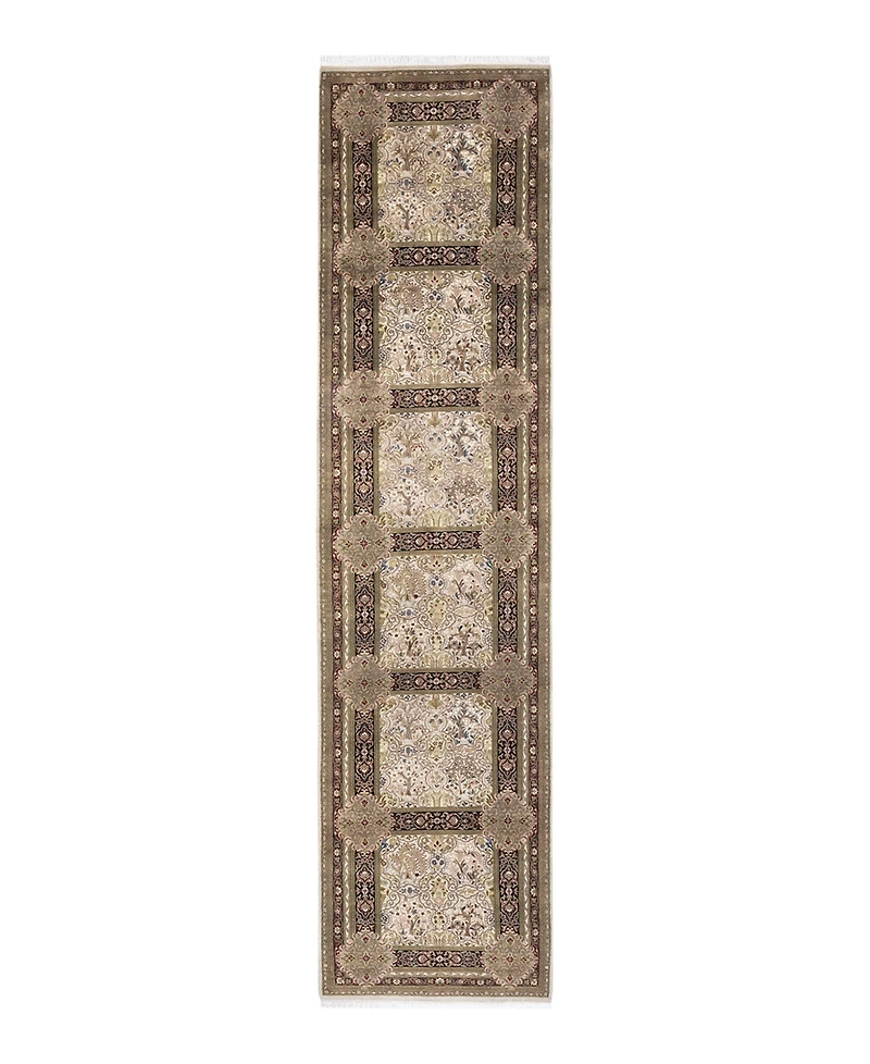 Adorn Hand Woven Rugs Mogul M1436 3'x12'8'' Runner Area Rug