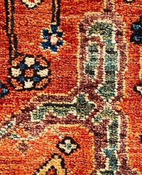 Adorn Hand Woven Rugs Serapi M1945 2'8''x9'9'' Runner Area Rug