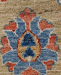 Adorn Hand Woven Rugs Colorful Oushak M1945 8'x10' Area Rug
