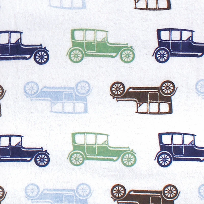 Hudson Baby Infant Boy Cotton Flannel Receiving Blankets Bundle