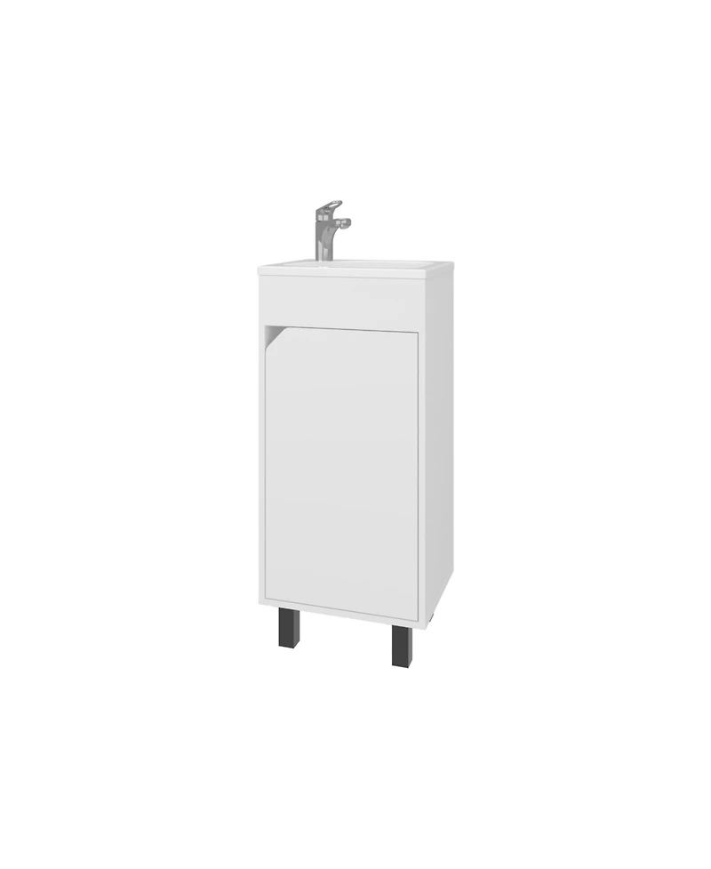 Quartzsite Bathroom Vanity with Integrated Sink