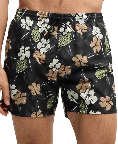 Boss by Hugo Men's Printed Quick-Drying Swim Shorts