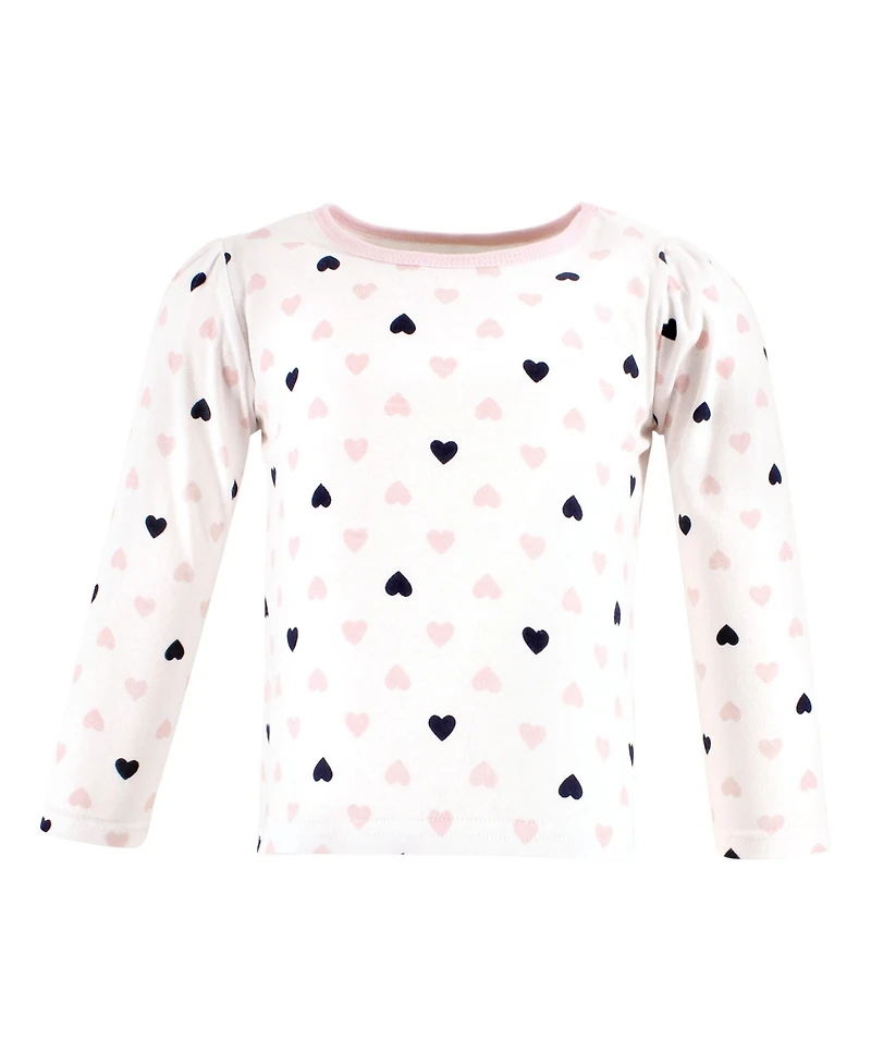 Hudson Baby Baby Girls Hudson 3Pk Long Sleeve T-Shirts