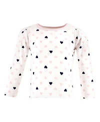 Hudson Baby Baby Girls Hudson 3Pk Long Sleeve T-Shirts