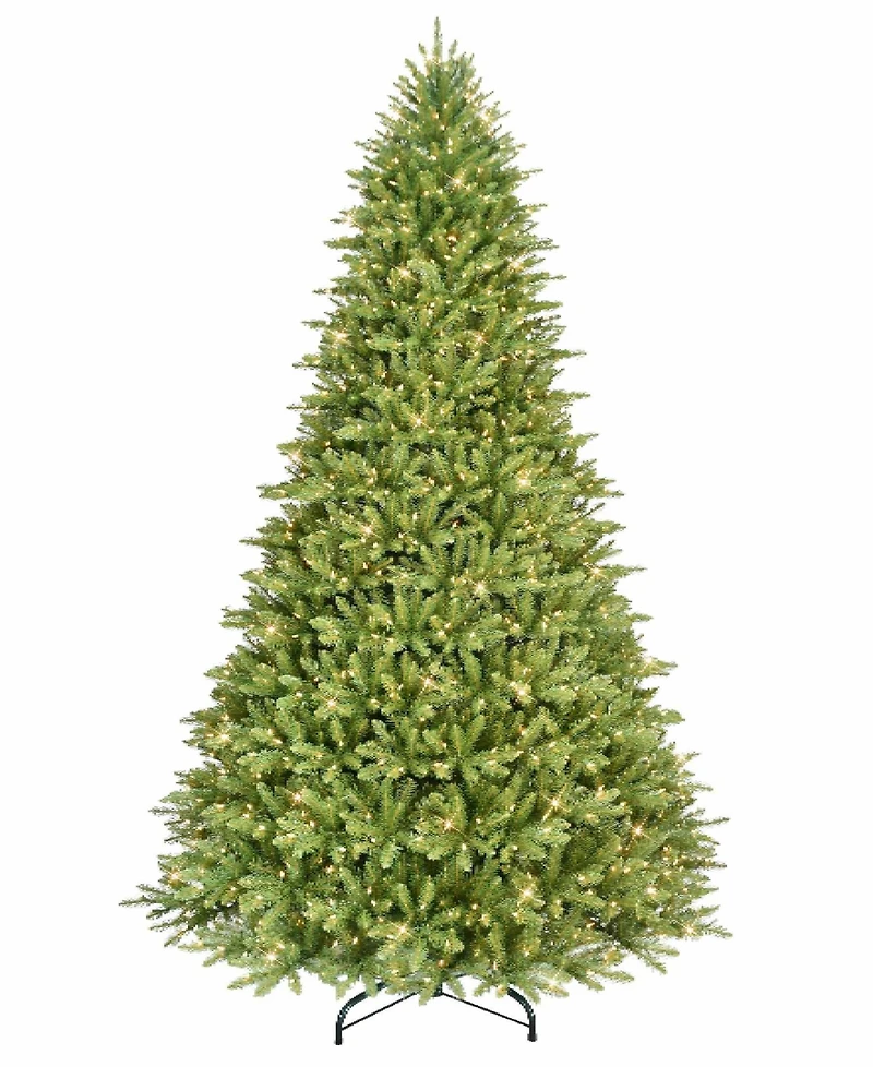 Puleo 10FT Pre-Lit Franklin Fir Artificial Christmas Tree