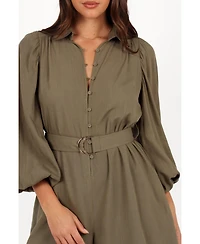 Petal and Pup Women's Louise Belted Romper