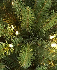 Puleo 6.5FT Pre-lit Franklin Fir Artificial Christmas Tree