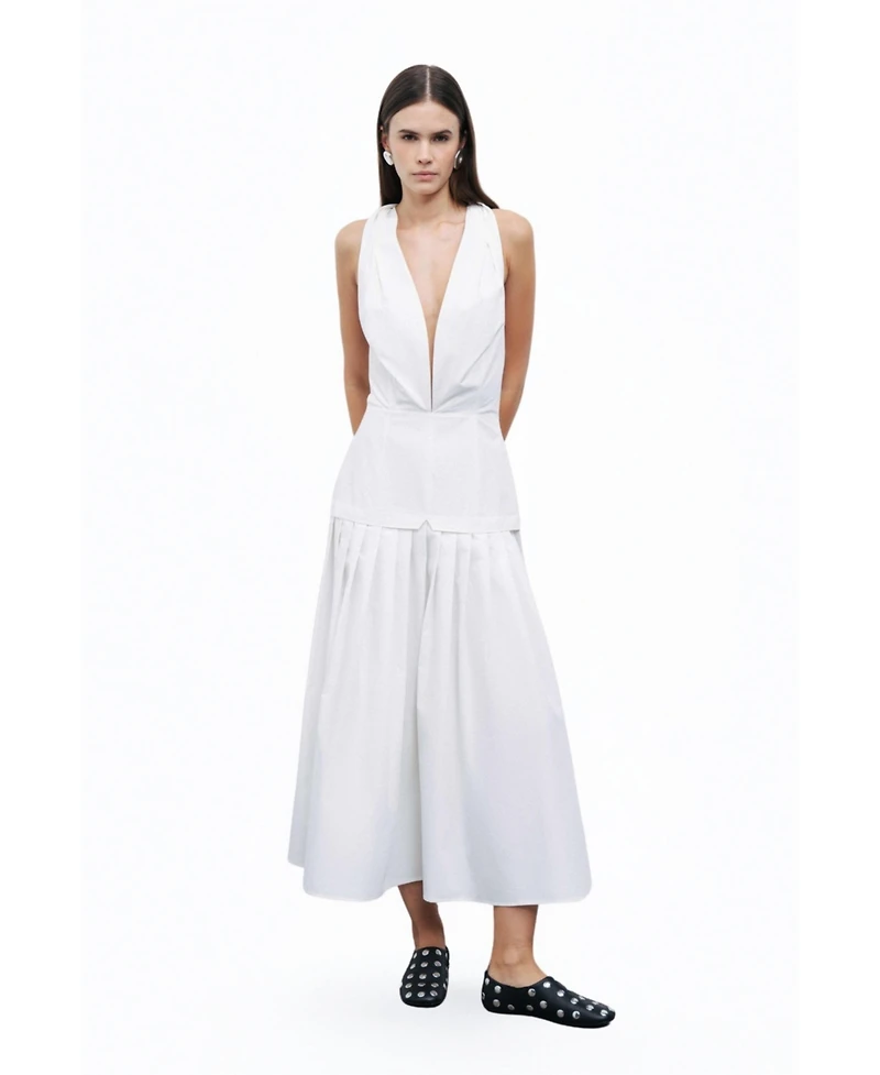 Nocturne Women's Halter Neck Maxi Dress