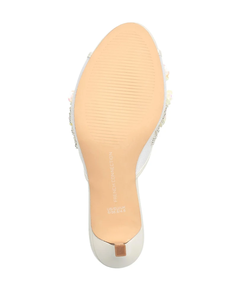 French Connection Ladies Ritz Mesh Kitten Heel