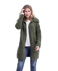 Celtic & Co. Women's Donegal Longline Coatigan