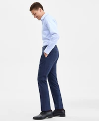 Tommy Hilfiger Men's Modern-Fit Th Flex Stretch Performance Plaid Pants