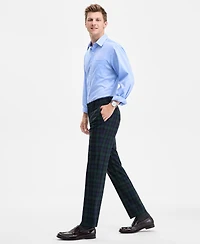 Tommy Hilfiger Men's Tartan Modern-Fit Dress Pants