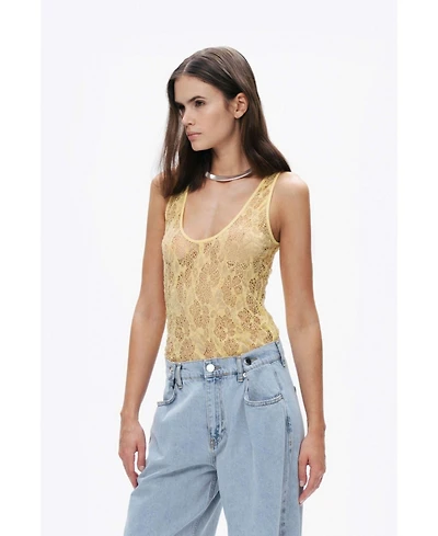Nocturne Women's Halter Neck Lace Blouse