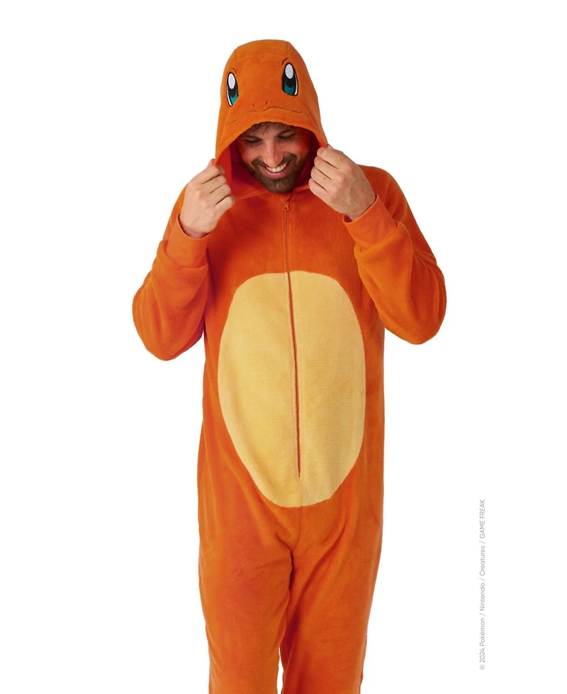 OppoSuits Men's Official Gengar Union Suit - PokEmon Body for Adults Purple