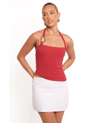 Petal and Pup Women's Yulissa Halter Knit Top
