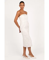 Petal and Pup Women's Avah Strapless Midi Dress
