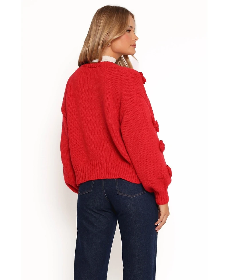 Petal and Pup Women's Doralee Rose Cardigan