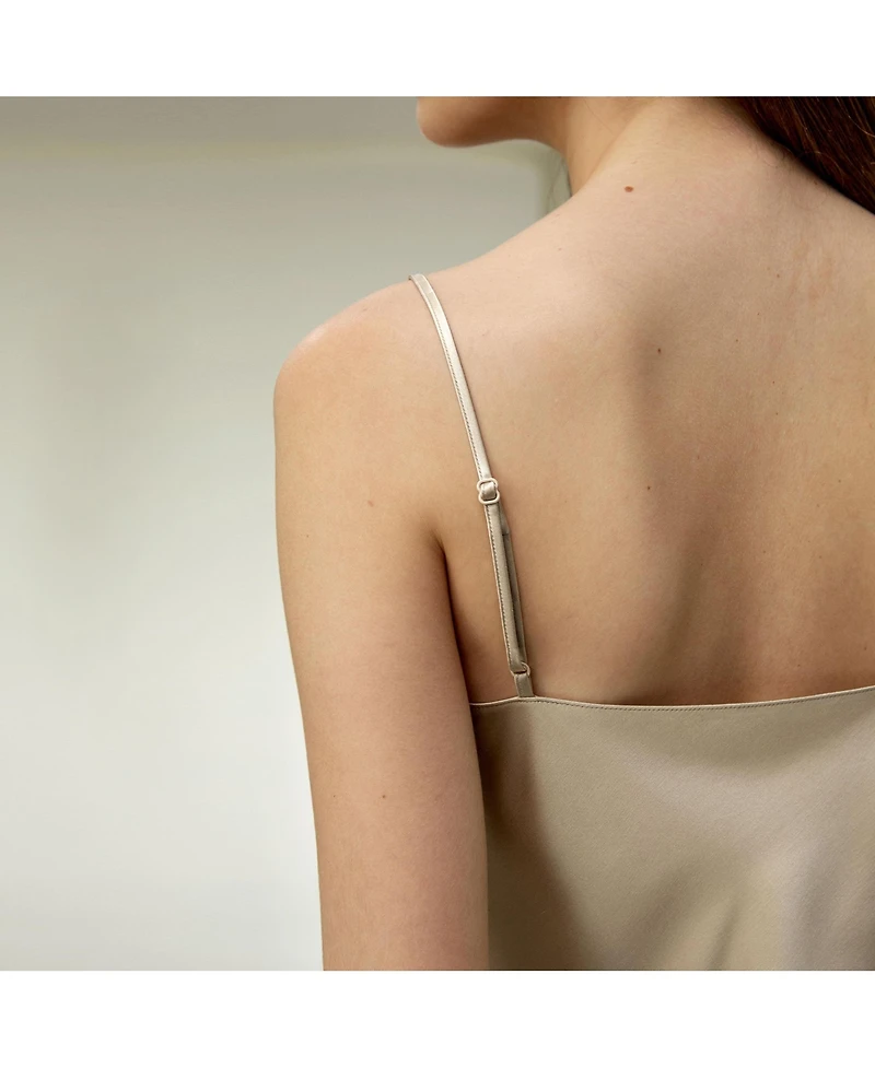 Lilysilk Women's Double-Faced Silk Charmeuse Camisole