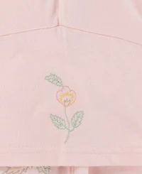 Levi's Big Girls Oversized Floral Embroidery T-Shirt