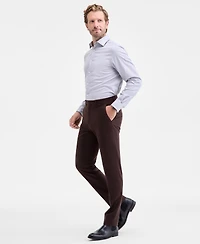 Calvin Klein Men's Slim-Fit Solid Dress Pants