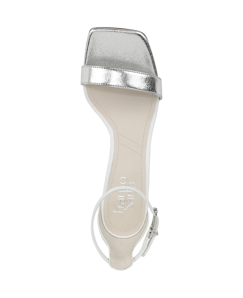 Franco Sarto Women's Sadie Open Square Toe Strappy Dress Sandals