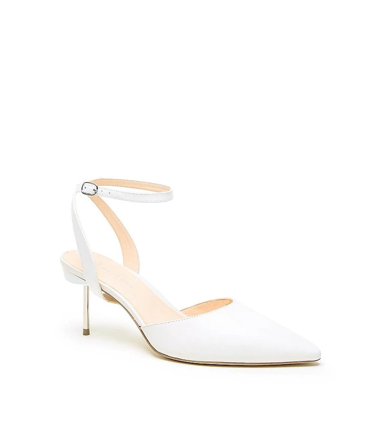 Alterre Women's White Marilyn Customizable Bridal Stilettos