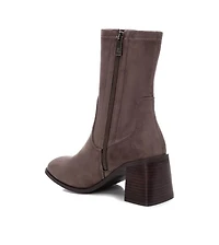 Xti Women's Fashion Sock Boots with side Zipper