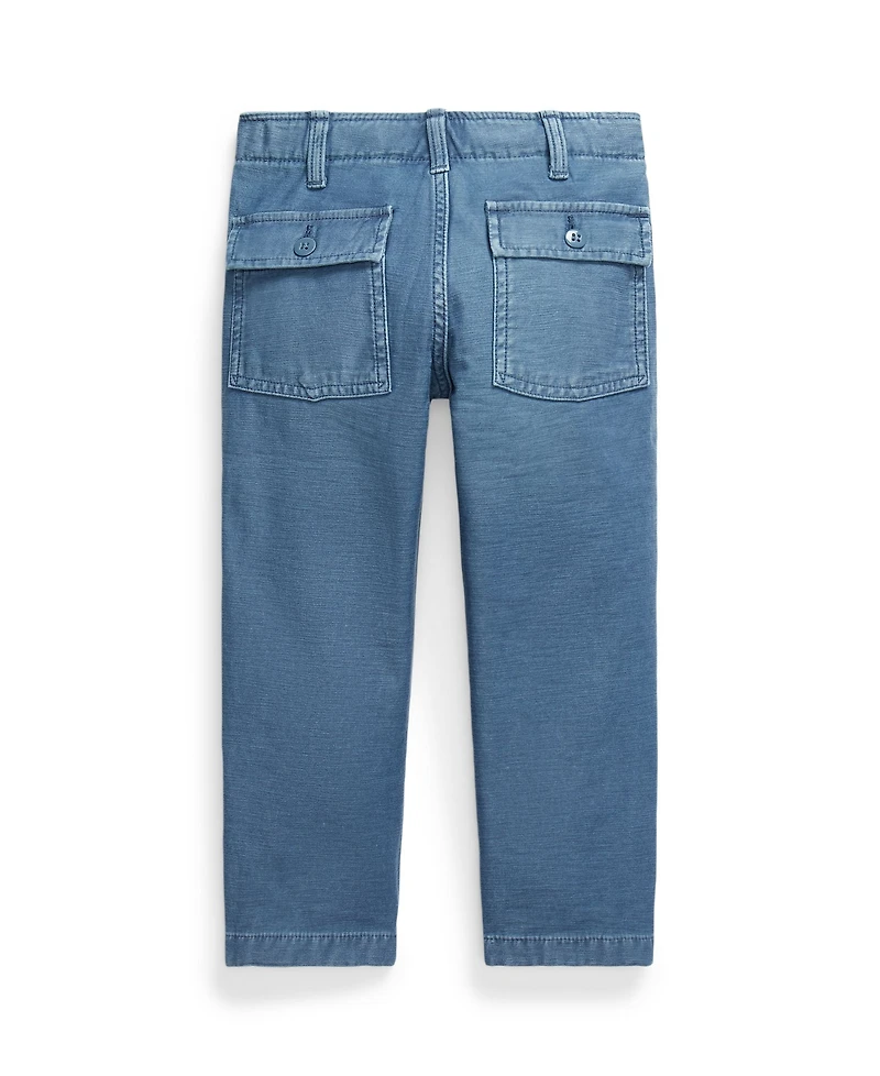 Polo Ralph Lauren Toddler and Little Girls Reverse-Sateen Pants