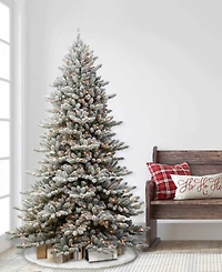 Puleo Pre-lit Artificial Fir Tree 7.5 ft