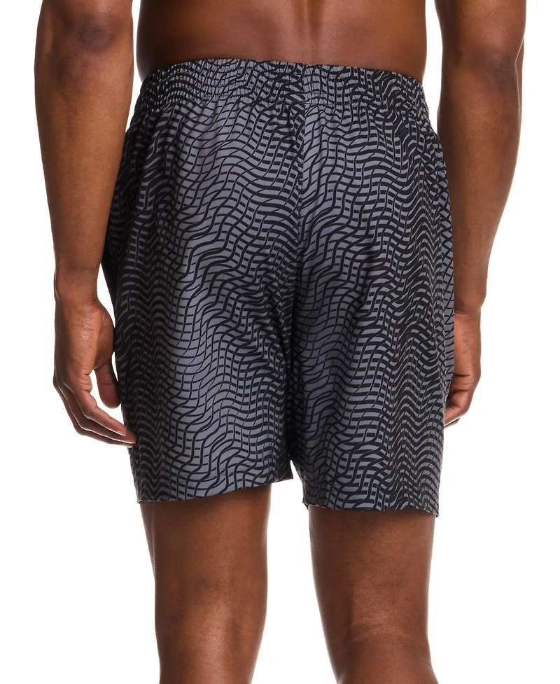 Reebok Men's Textured Logo Woven Shorts