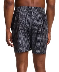 Reebok Men's Textured Logo Woven Shorts