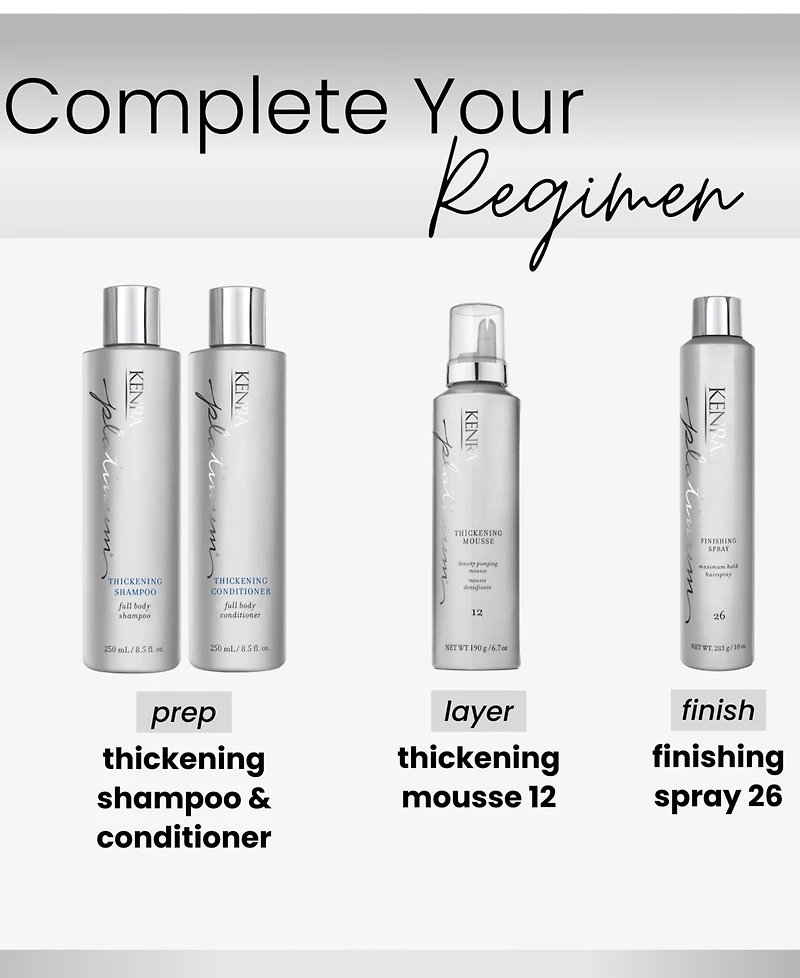 Kenra Professional Thickening Mousse 12, 6.7oz