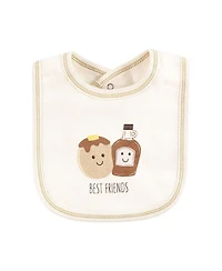 Touched by Nature Unisex Baby Organic Cotton Bibs 5pk, Cutie Pie, One