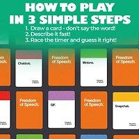 Quokka Freedom of Speech Card Board Game - Life Happens & Modern Edition for kids 8-12 and adults