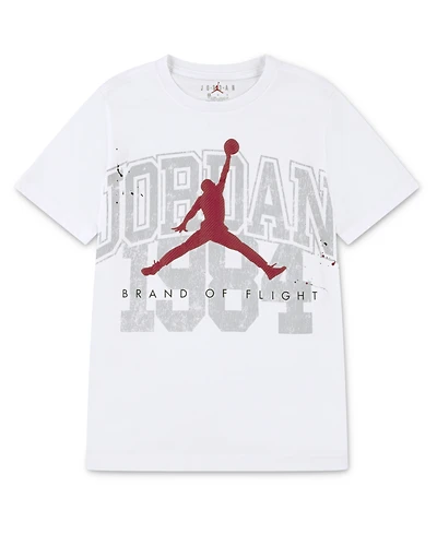 Jordan Big Boys Throwback Athletic T-Shirt